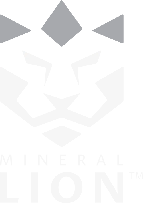 Mineral Lion Logo White