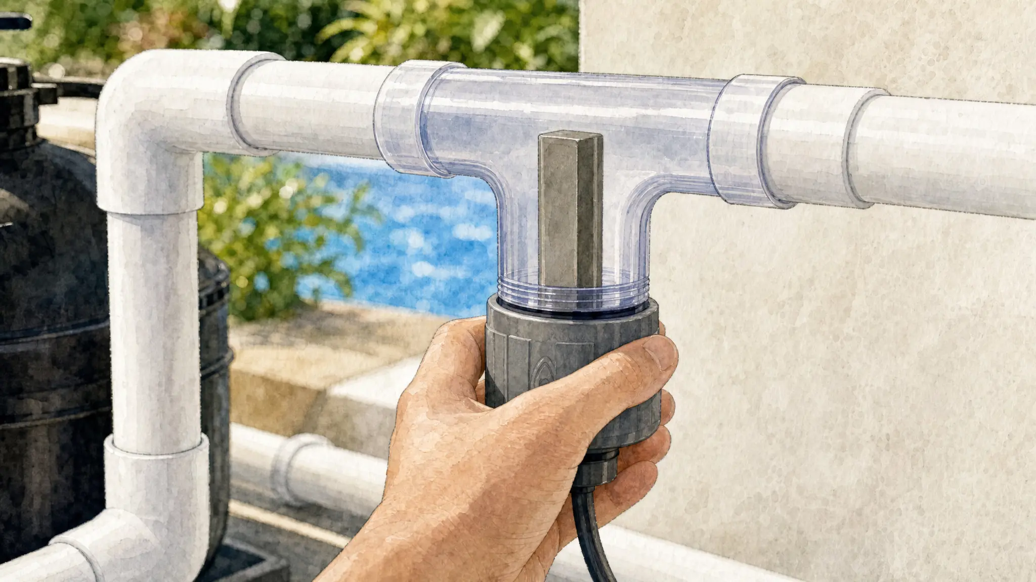 Replacement Cell Install Watercolor